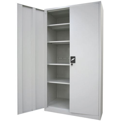 Saif Furnitures, Steel Storage Cabinets With Doors And Shelves